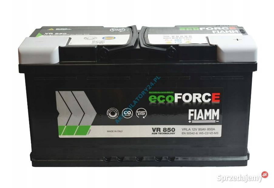 Akumulator Fiamm AGM 12V 95Ah 850A kujawsko-pomorskie Bydgoszcz sprzedam