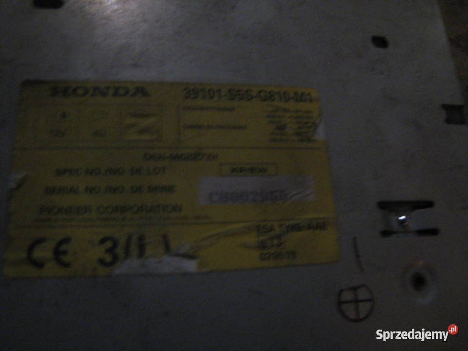 Radio Oryginalne Honda Civic VII 0106 Kraków
