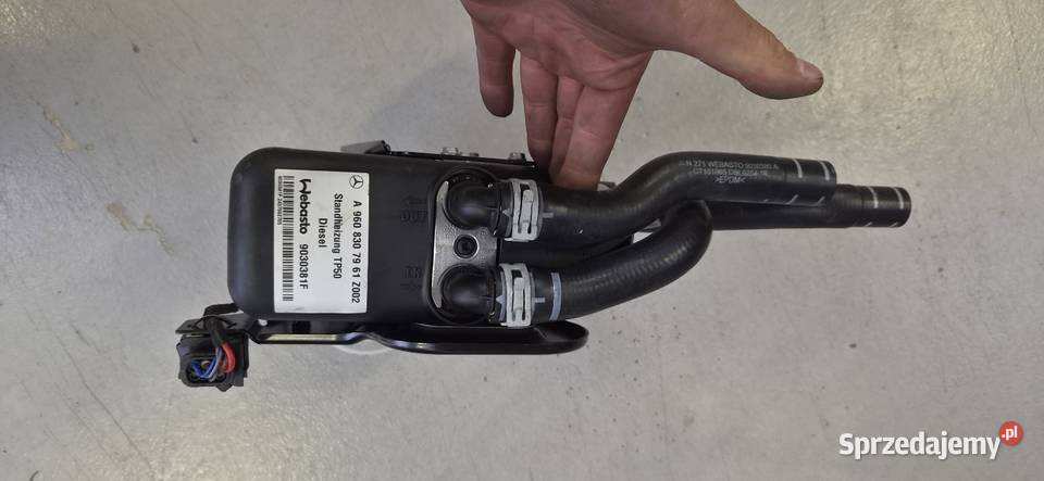 Nowe ogrzewanie MB Actros MP4 Webasto Thermo Pro wielkopolskie Karsy
