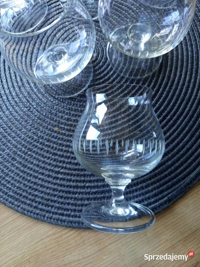 6 kieliszków do koniaku lubuskie Gorzów Wielkopolski sprzedam