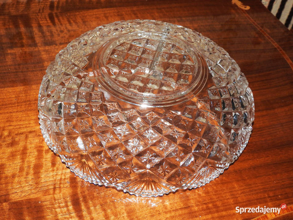 Salaterka szklana w stylu PRL 24