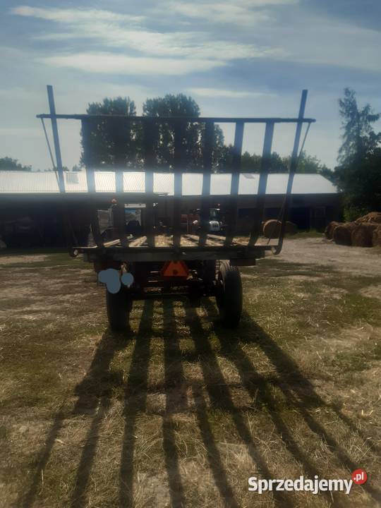 Przyczepa laweta do bel nieuszkodzony Pstrokonie sprzedam