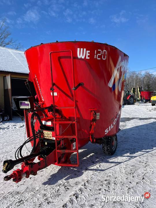 Wóz paszowy paszowóz 12m3 AGM SILOFARMER Kuhn Myszyniec