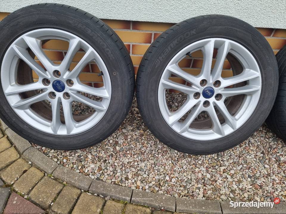 Alufelgi 17 cal 5x108 Ford opony letnie Trzebiatów