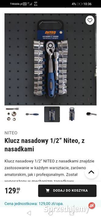 Duży zestaw kluczy nasadowych pół ceny 20 NOWY