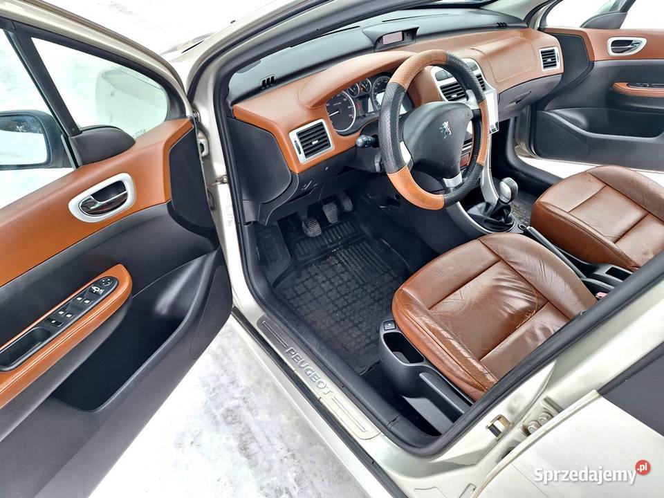 Peugeot 307SW 20 Benzyna 145 Full TABLET Skóry Grudziądz