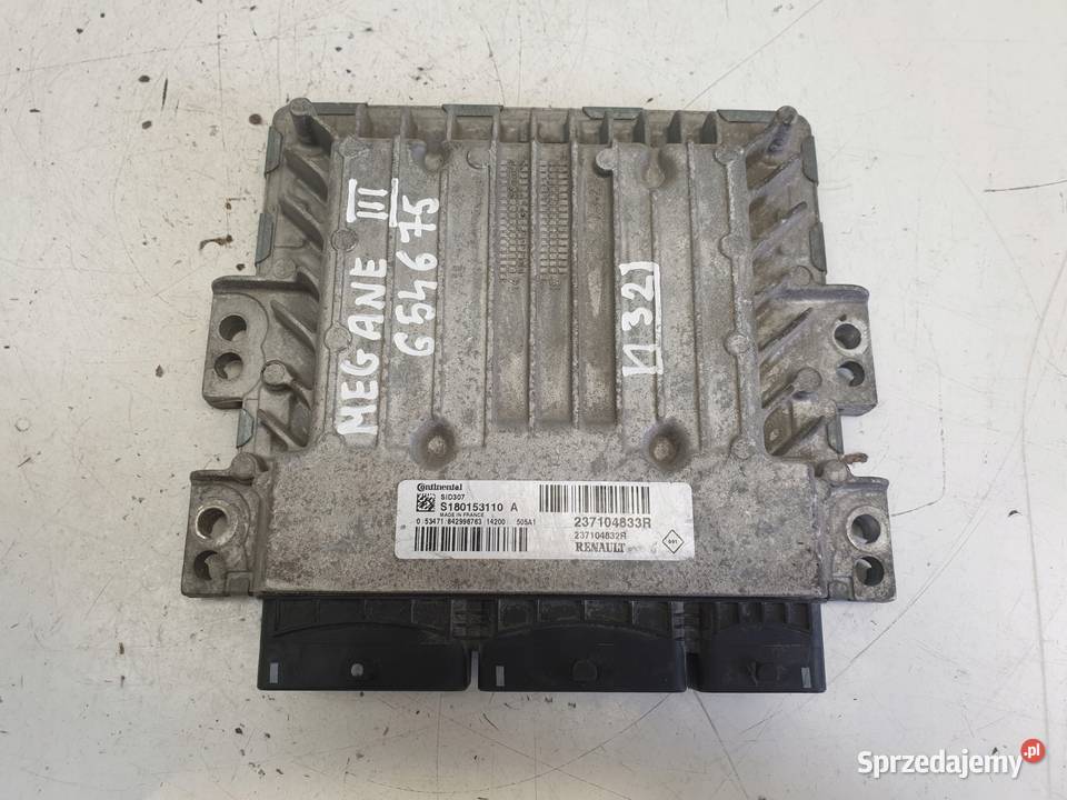 Renault Megane III 15 DCI STEROWNIK SILNIKA Rudka