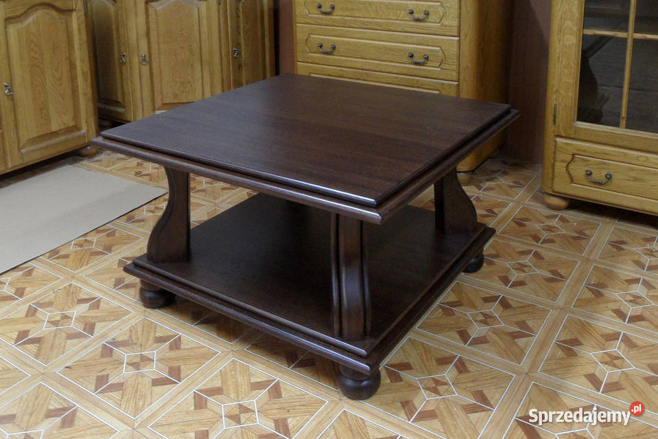 Ława dębowa kwadratowa Stoły, krzesła, biurka