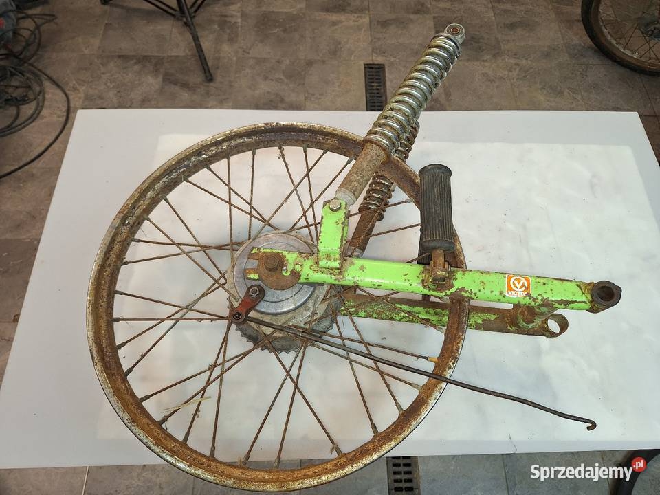 Koło tył wachacz amortyzatory Romet 50t1 2375 Strzyżów