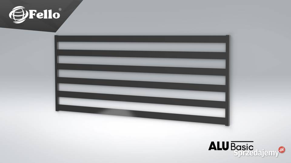 Ogrodzenie płot przęsło aluminium RAL na wymiar Ćwiklice