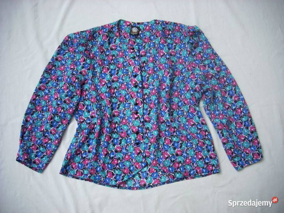 CA Kolorowa koszula Bluzka Bufki 38 40 Nowy Sącz