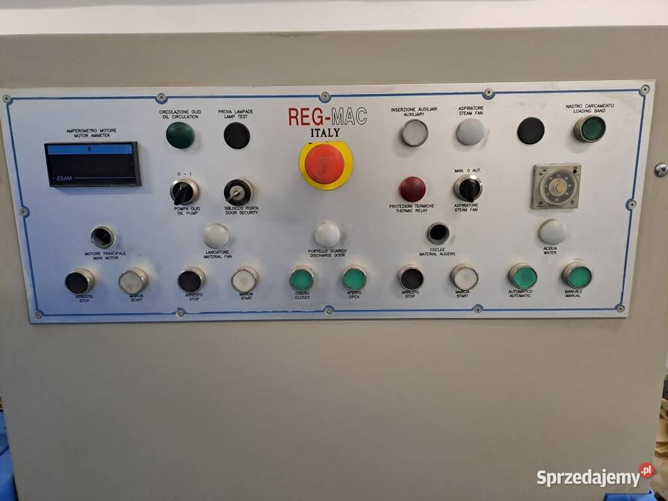 Młyn do recyklingu tworzyw sztucznych REGMAC 75 Produkcja