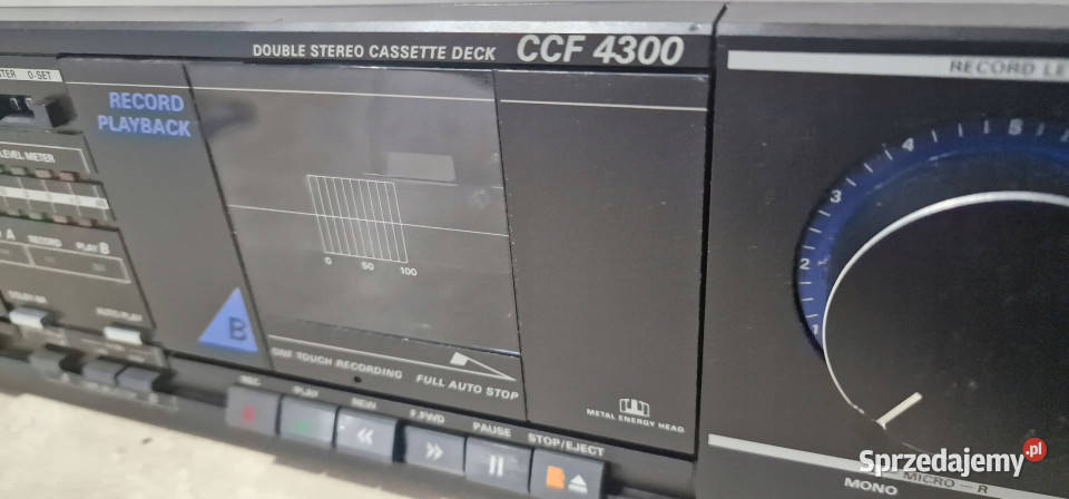 Magnetofon Stereo Cassette Deck Grundig CCF4300