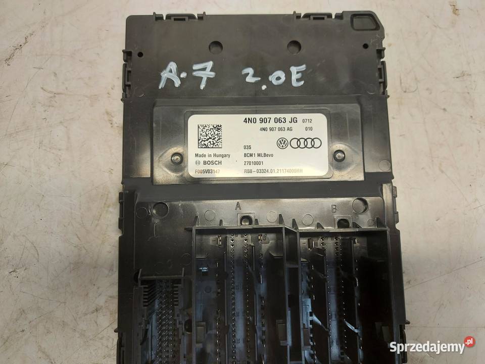 Audi A7 II 4K8 40 TFSI STEROWNIK MODUŁ KOMFORTU