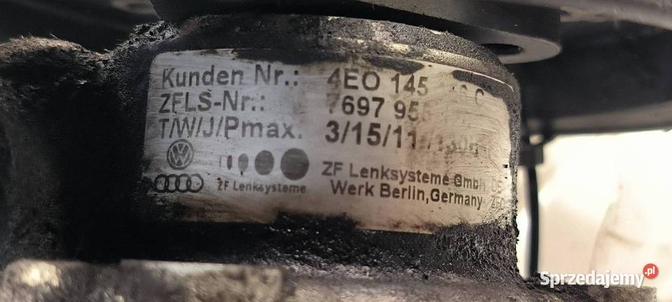 POMPA WSPOMAGANIA AUDI A8 D3 W12 4E0145156C Pozostałe Lipno