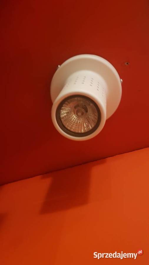 Lampa sufitowa TUBA BIAŁA GU10 wymienna żarówka mazowieckie Warszawa sprzedam