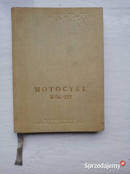 Wfm instrukcja obsługi 1958 Dąbie