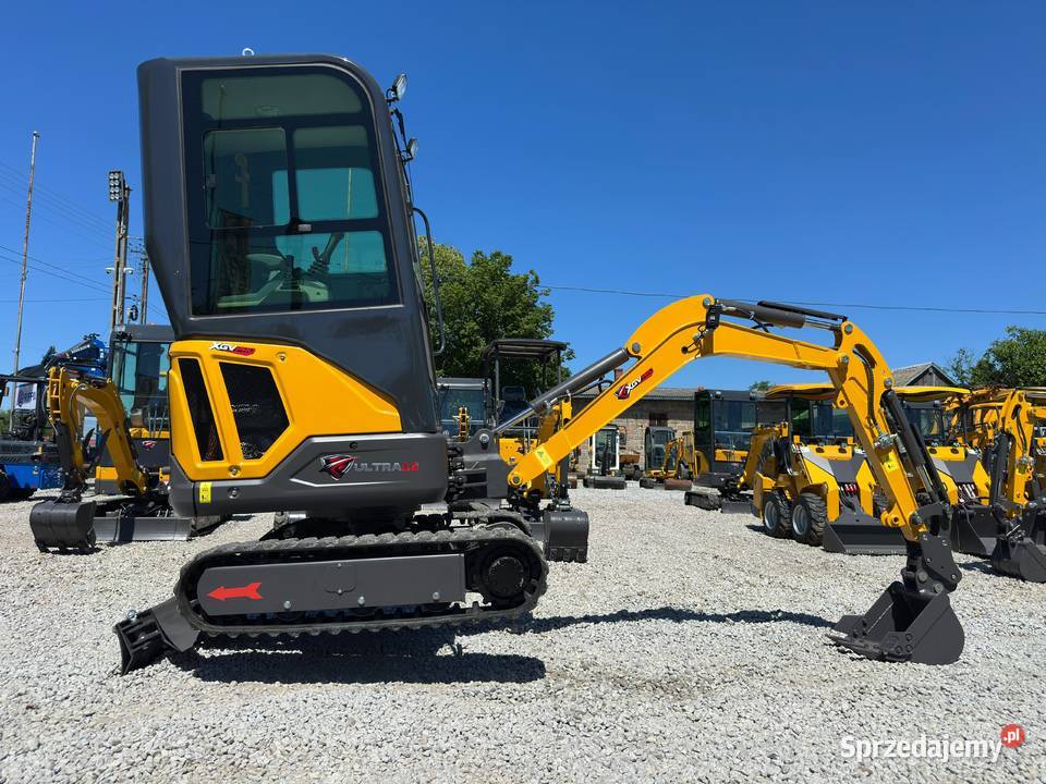 Nowa Minikoparka XGV ULTRA16 z 2026 Roku Waga