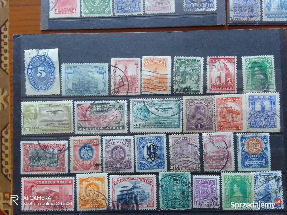 Znaczki Mexico stare Zabierzów