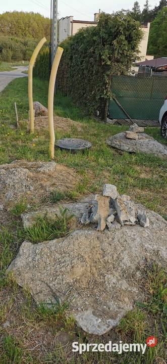Betonowe wylewki końcowe z gruszki Rokitki