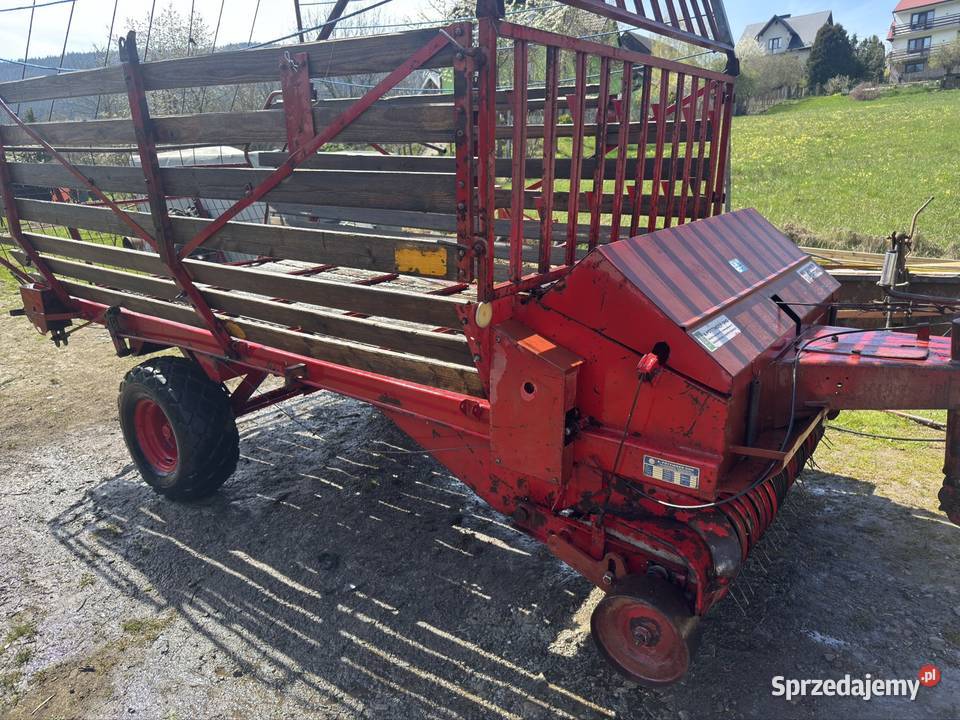 Przyczepa samozbierająca przyczepy Słopnice