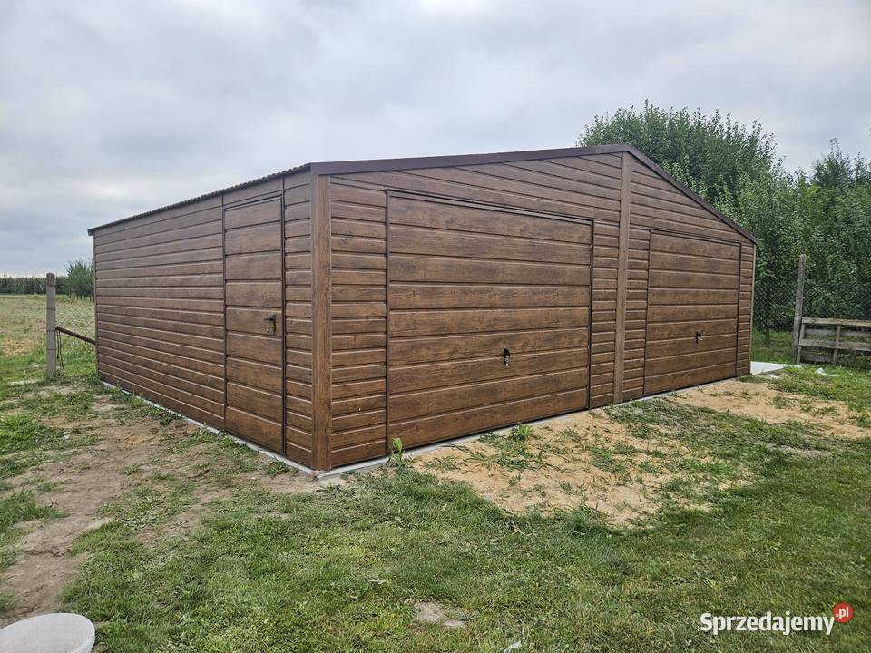 8x6 Garaze Blaszane Garaż Blaszany Blaszak