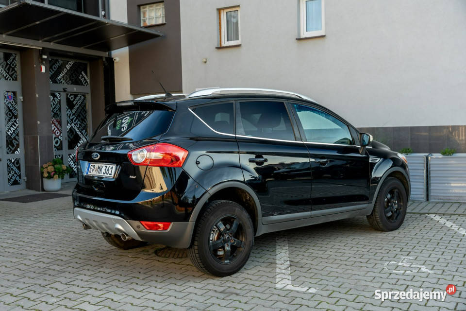 Ford Kuga 20 TDCi 140 Niski Przebieg Oryginał czarny podkarpackie sprzedam