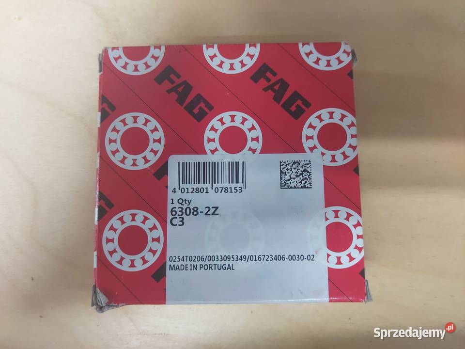 Łożysko FAG 6308 2z C3