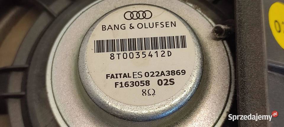 AUDI A4 B8 A5 8T GŁOŚNIK PÓŁKI BAGAŻNIKA BANG dolnośląskie sprzedam