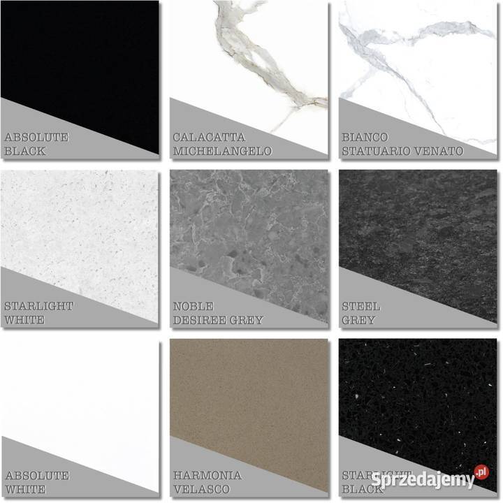 Konsola glamour do salonu Colorado blat szklany 40cm mazowieckie