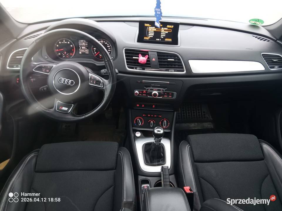 Audi Q3 2016r 2x sline manual panorama hak skóry Jastrowie