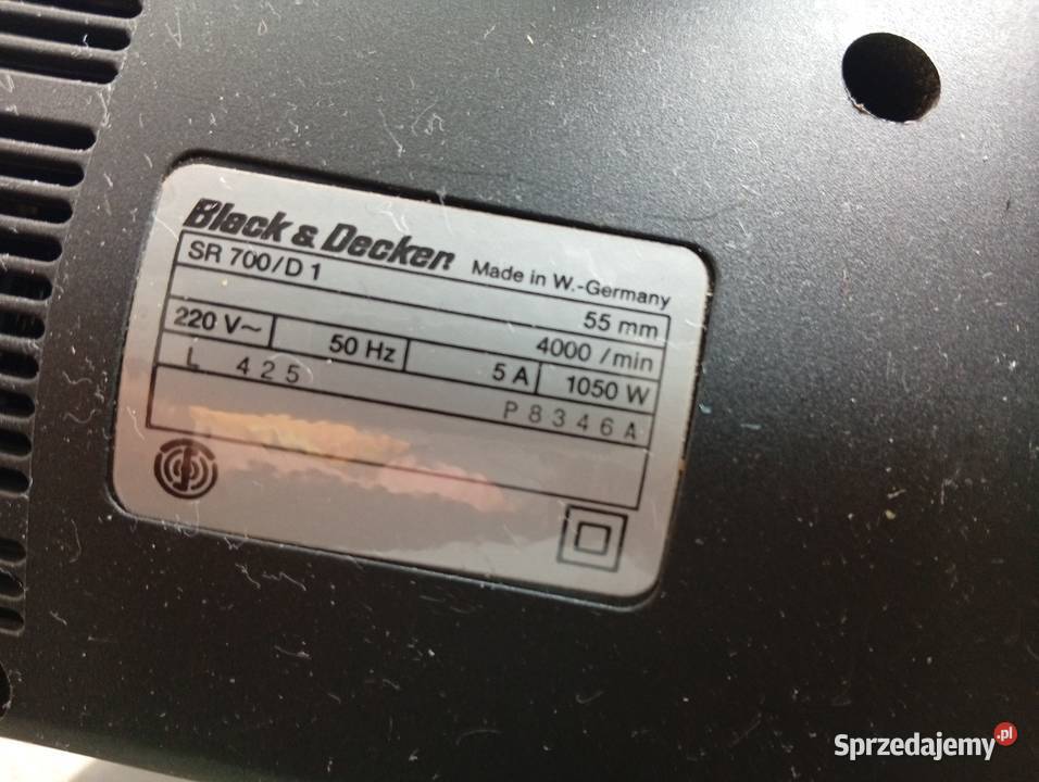 pilarka ukośna ukośnica Black Decker Plus SR700 kujawsko-pomorskie Byczyna sprzedam
