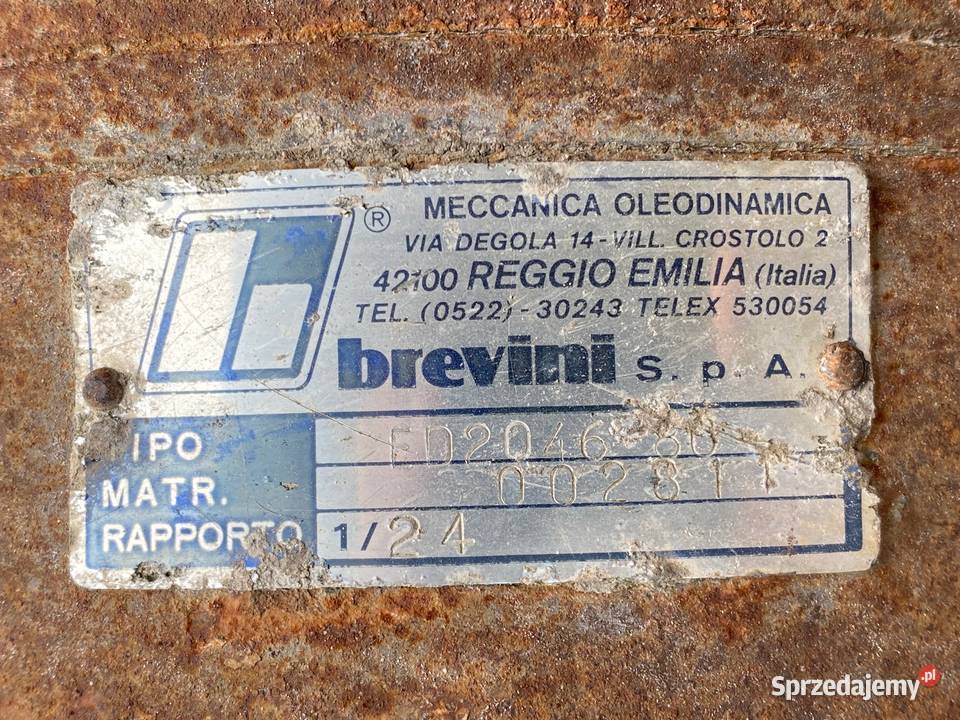 ZWOLNICA PRZEKŁADNIA DUŻEJ MOCY WIERTNICA ITP świętokrzyskie Wola Murowana