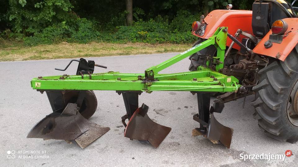 Pług duży 3skibowy na wysokiej słupicy Grudziądz Nieczajna Górna