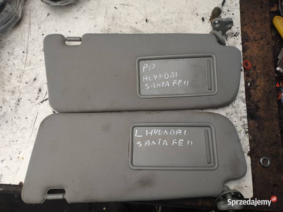 HYUNDAI SANTA FE II osłona przeciwsłoneczna Części samochodowe