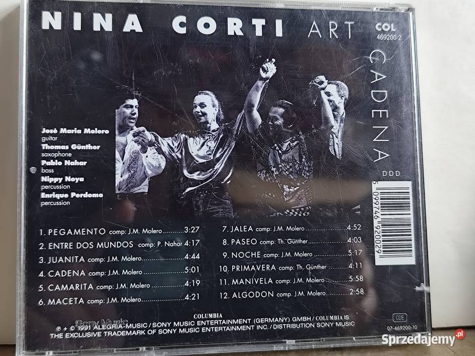 CD Nina Corti Cadena Płyty i kasety Stargard