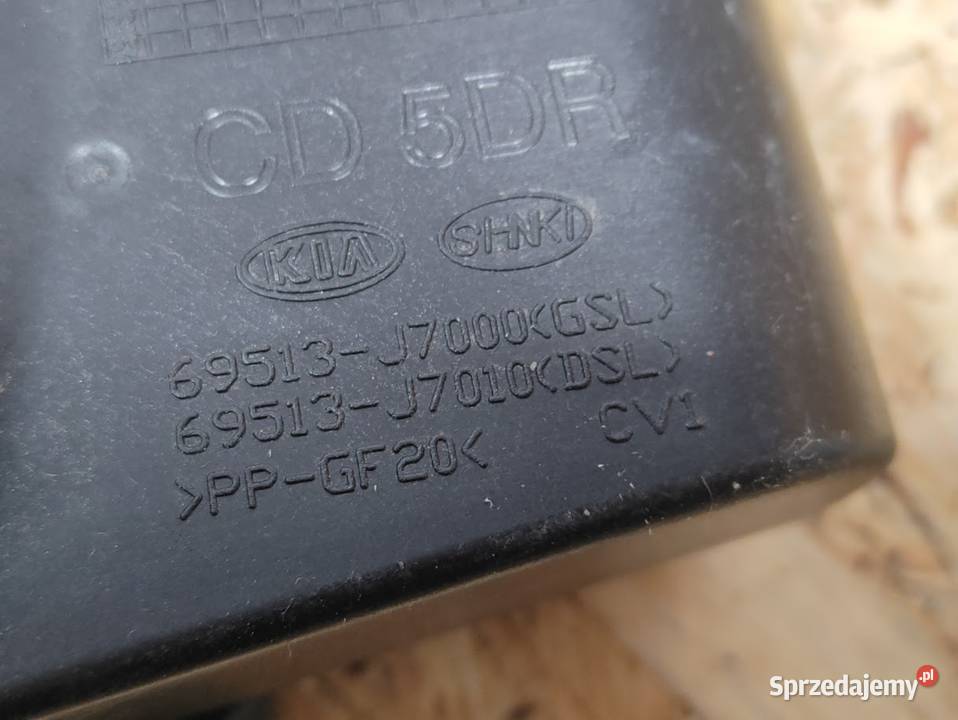 Klapka Gniazdo Wlewu Paliwa Kia Ceed III 2018 osobowe Części samochodowe Pleszew