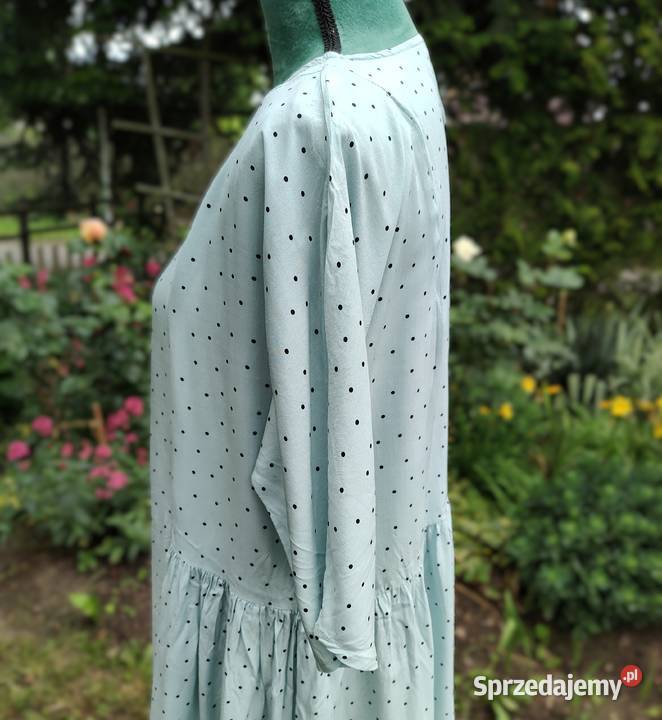 Sukienka Carry XL 42 XXL 44 zielona turkusowa Szczecin