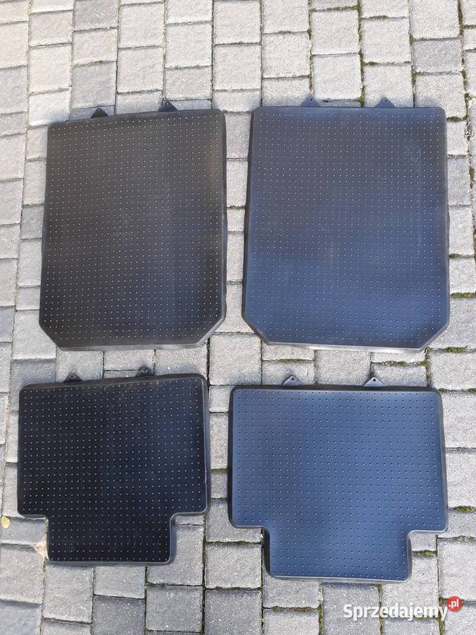 Dywaniki samochodowe gumowe cztery sztuki Gniezno