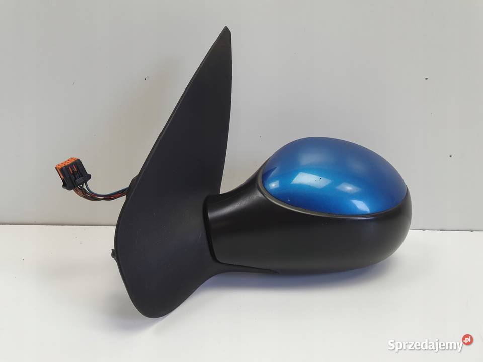 LUSTERKO Peugeot 206 9809r LEWE KIEROWCY 7 kabli Lusterka zewnętrzne Rudka