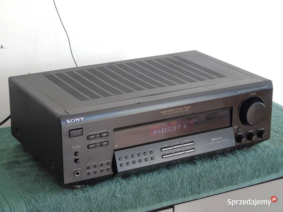 Amplituner Sony STRDE215 RDS sprawny WYSYŁKA podkarpackie Jasło