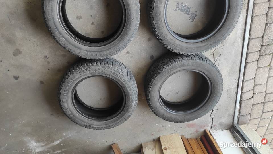 sprzedam 4 opony zimowe 185 Samochodowe