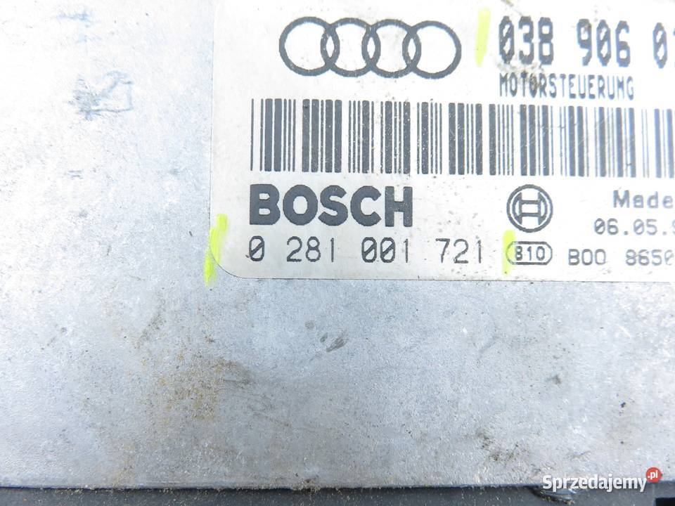 STEROWNIK AUDI A4 8D2 B5 19 TDI 038906018S