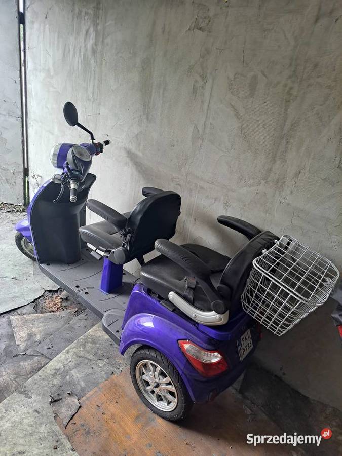 Skuter trojkolowy elektryczny inwalidzki wielkopolskie Koło