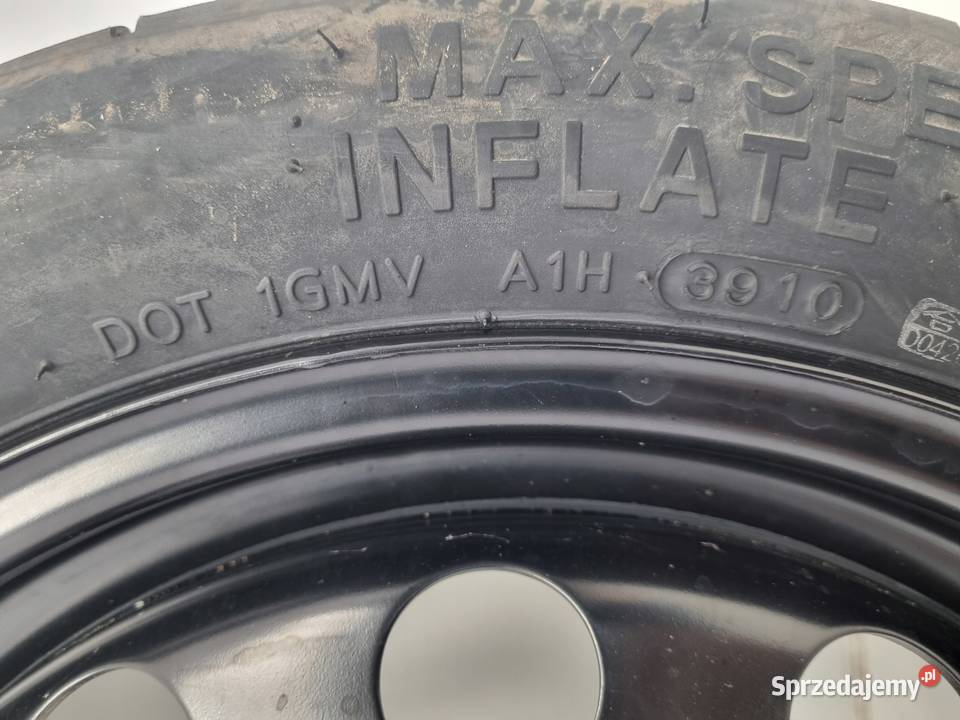 KOŁO DOJAZDOWE Audi Seat Vw Golf VI 12570 R16 Chełm