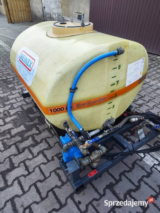 Zbiornik Beczkowóz 1000L z pompą hydrauliczną Piszczac