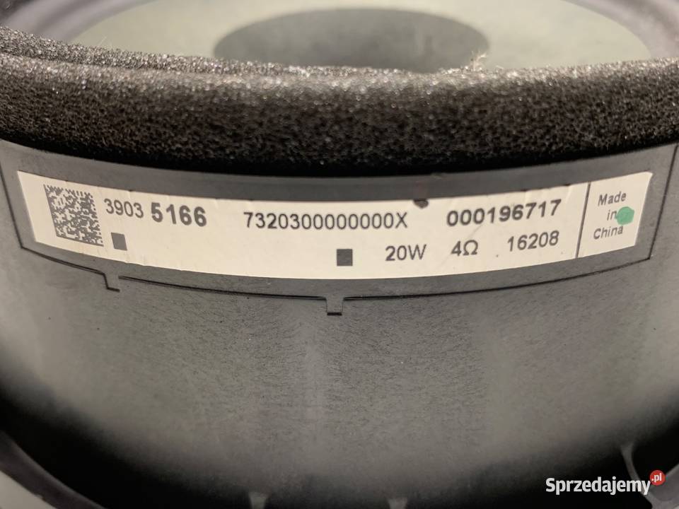 GŁOŚNIKI KOMPLET OPEL ASTRA K 39035166 Inny