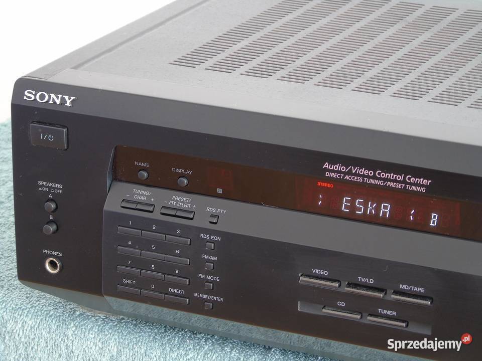 Wzmacniacz z radiem Sony STRDE135 RDS sprawny i