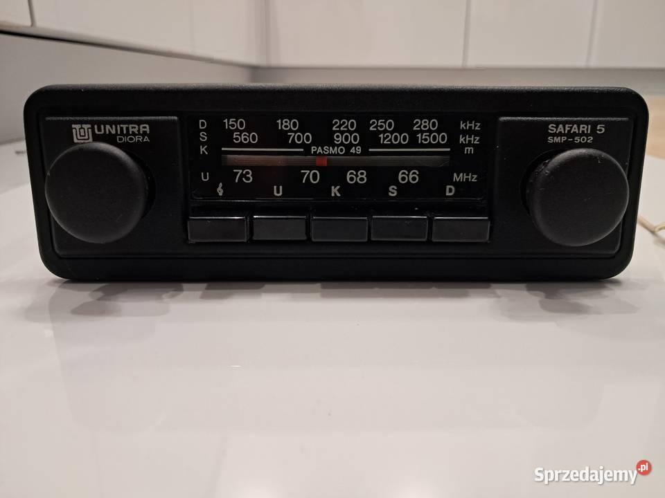 RADIO SAFARI 5 FIAT 125P 126P SYRENA NYSA ŻUK osobowe Błonie sprzedam