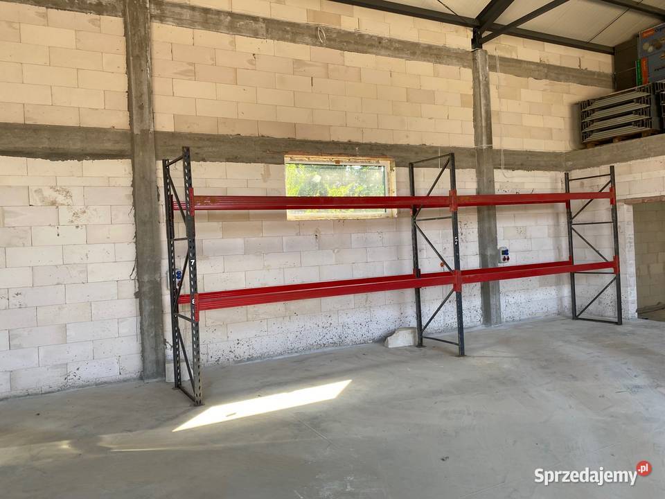 Regał regały magazynowe ramy wandalex H260 hala Zamość